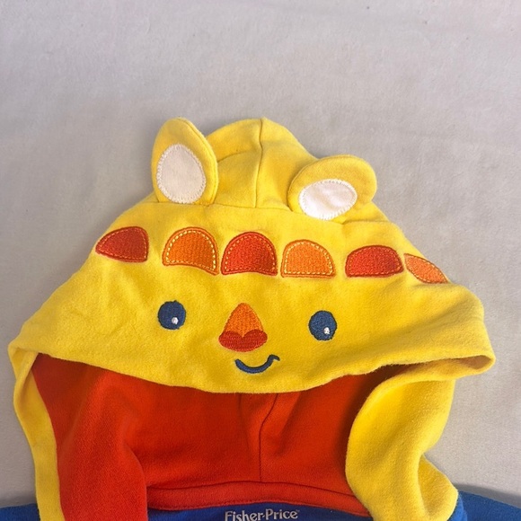 Fisher-Price Red and Blue Infant Jacket hoodie - Picture 3 of 5